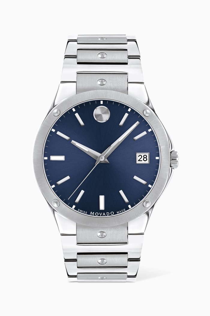 

SE Quartz Watch, 41mm, Silver