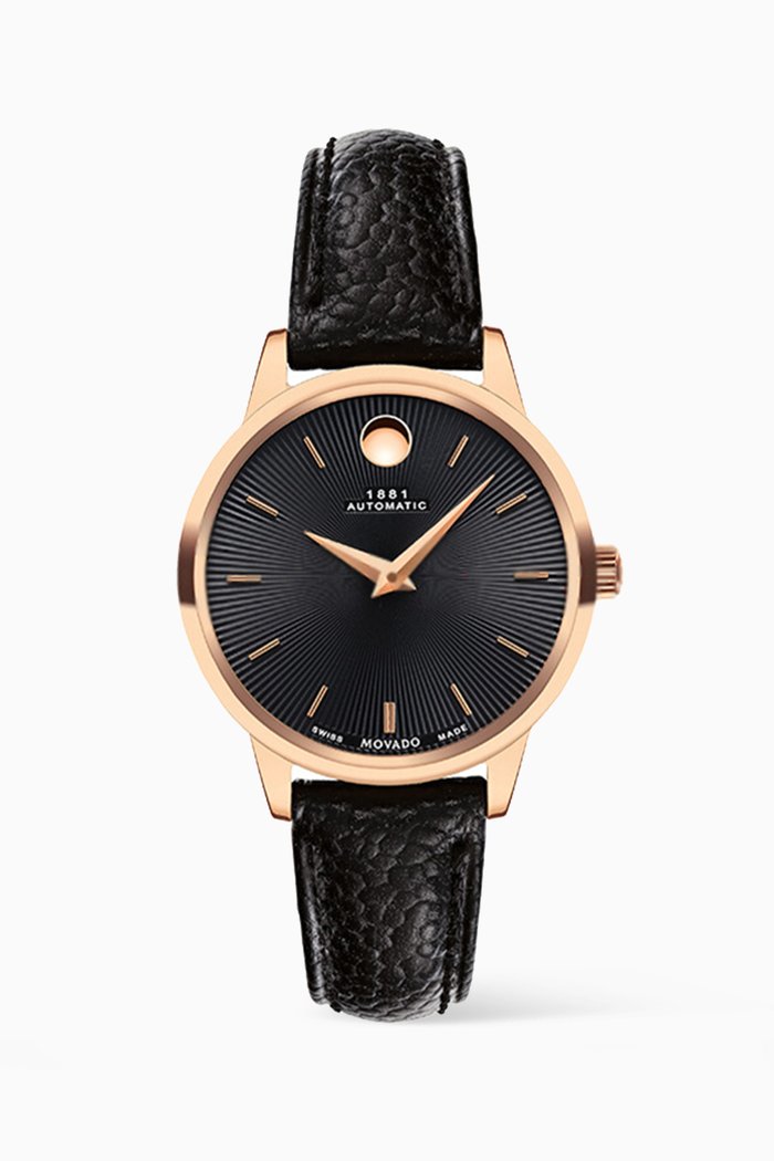1881 Automatic Watch, 30mm, Black