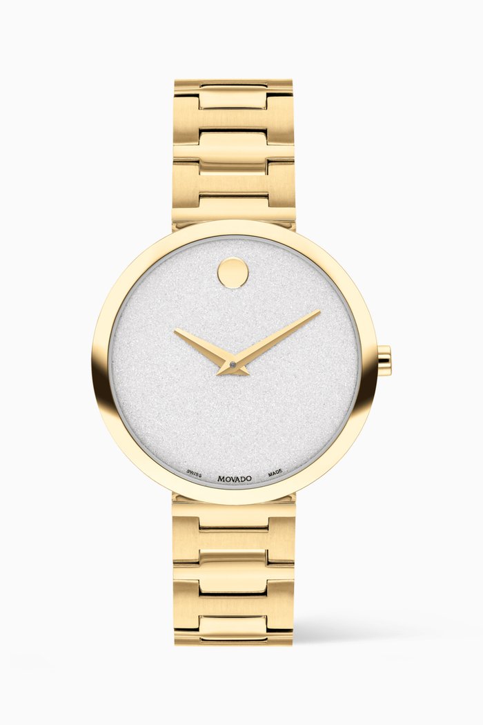 

Museum Classic Quartz Watch, 32mm, Gold