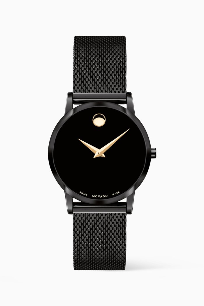 

Museum Classic Quartz Watch, 28mm, Black