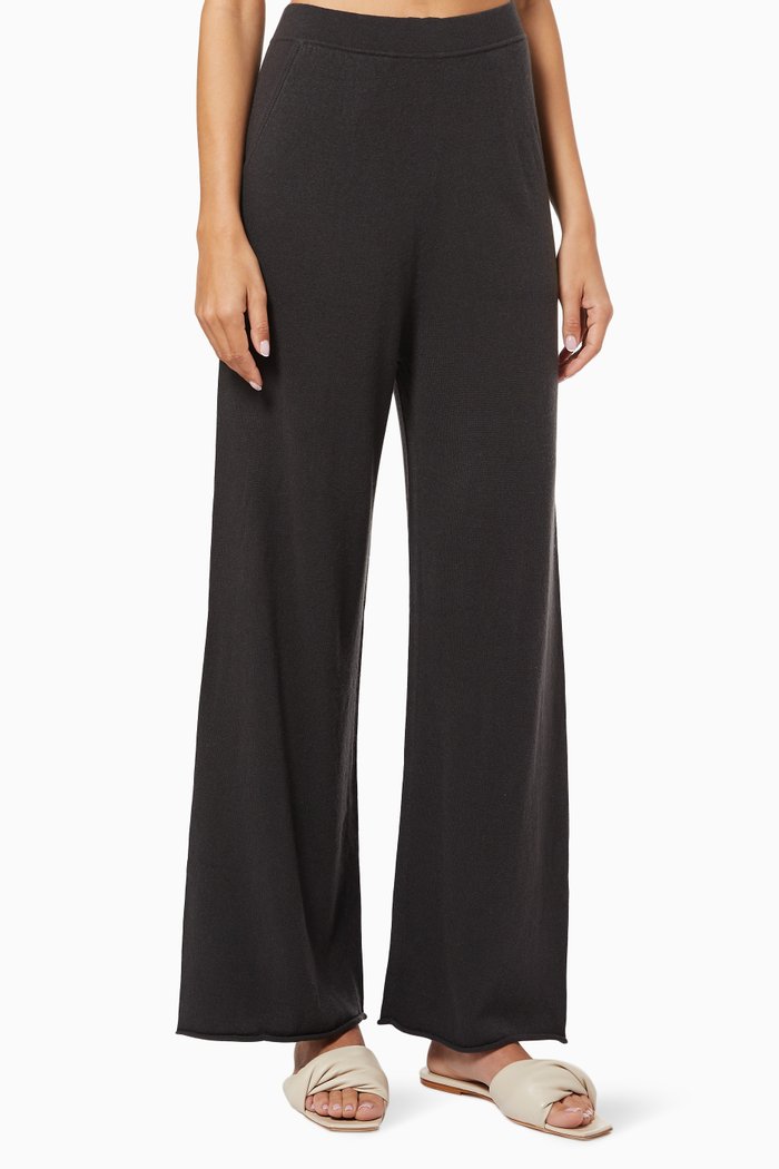 

Indie Loungewear Culottes, Black