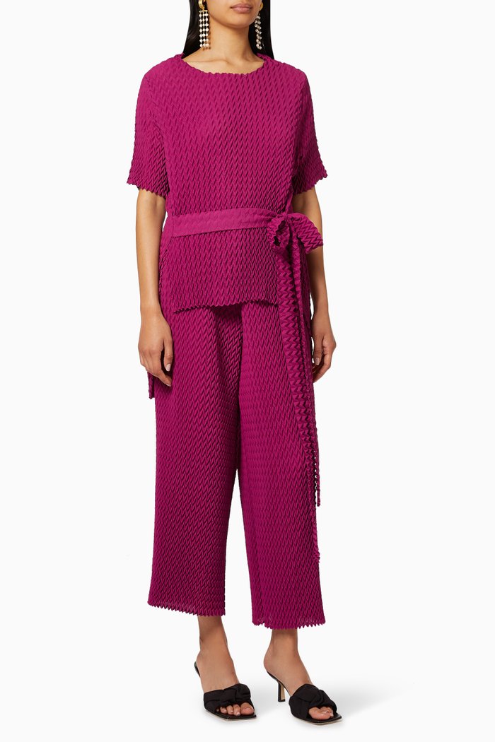 

Carina Chevron Top & Pants Set, Pink