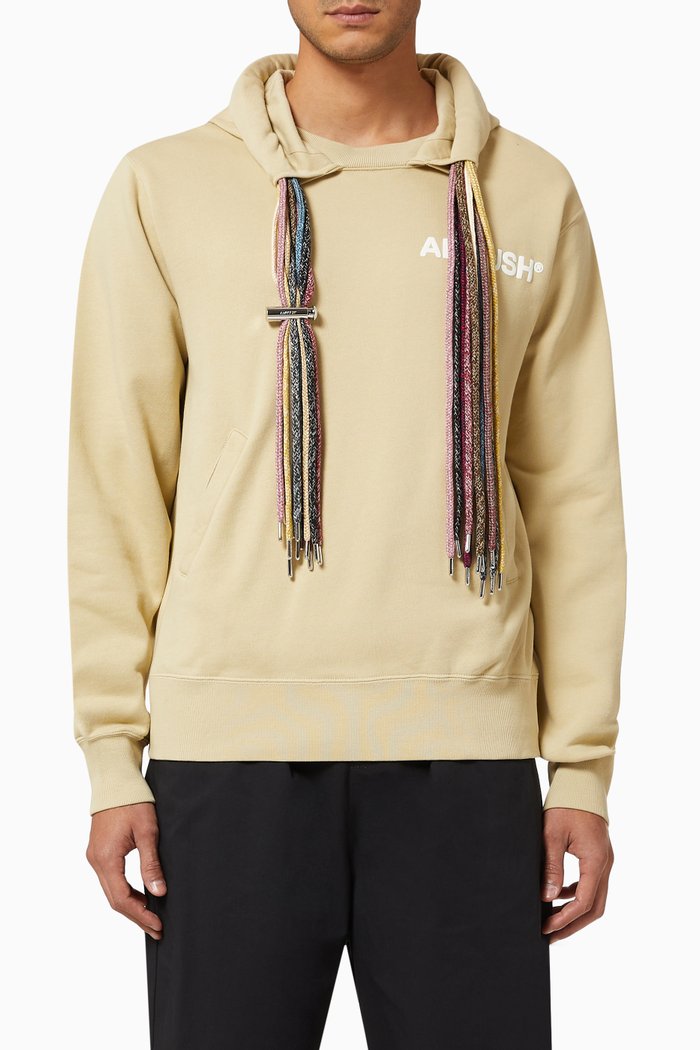 

Multicord Hoodie in Cotton Jersey, Neutral