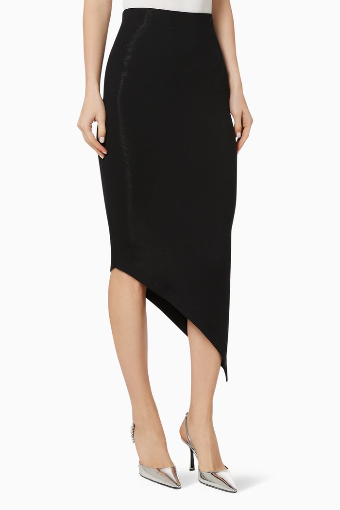 

Asymmetrical Skirt, Black