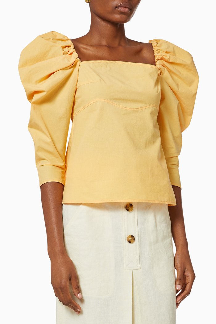 

Anita Organic Cotton Blouse, Yellow