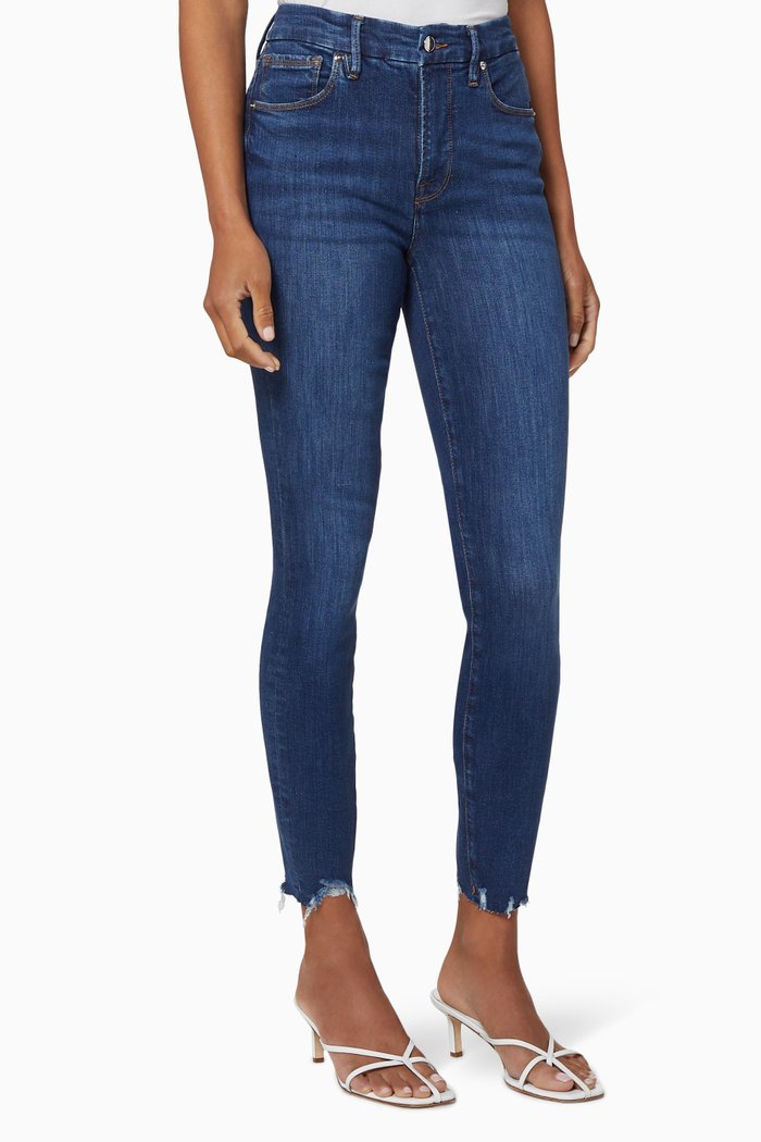 Good Legs Crop Jeans, Blue