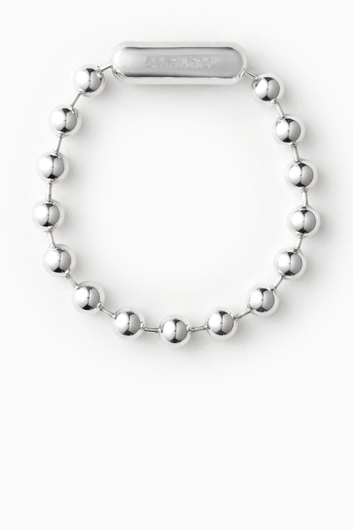 

Large Ball Chain Bracelet in Sterling Silver