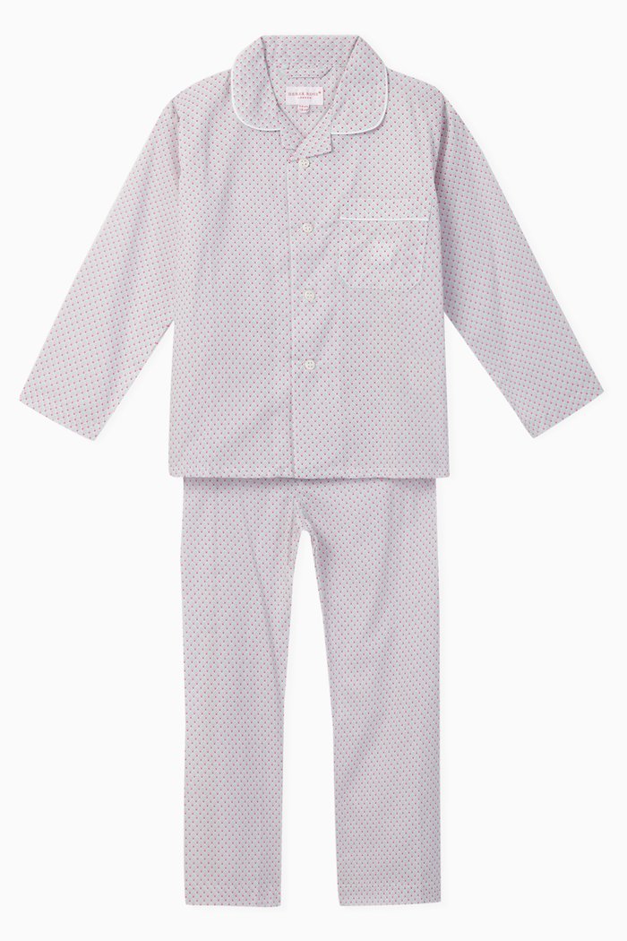 

Ledbury 40 Cotton Pyjama Set, Multicolour