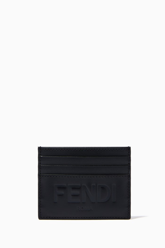 

Card Holder in Leather, Black