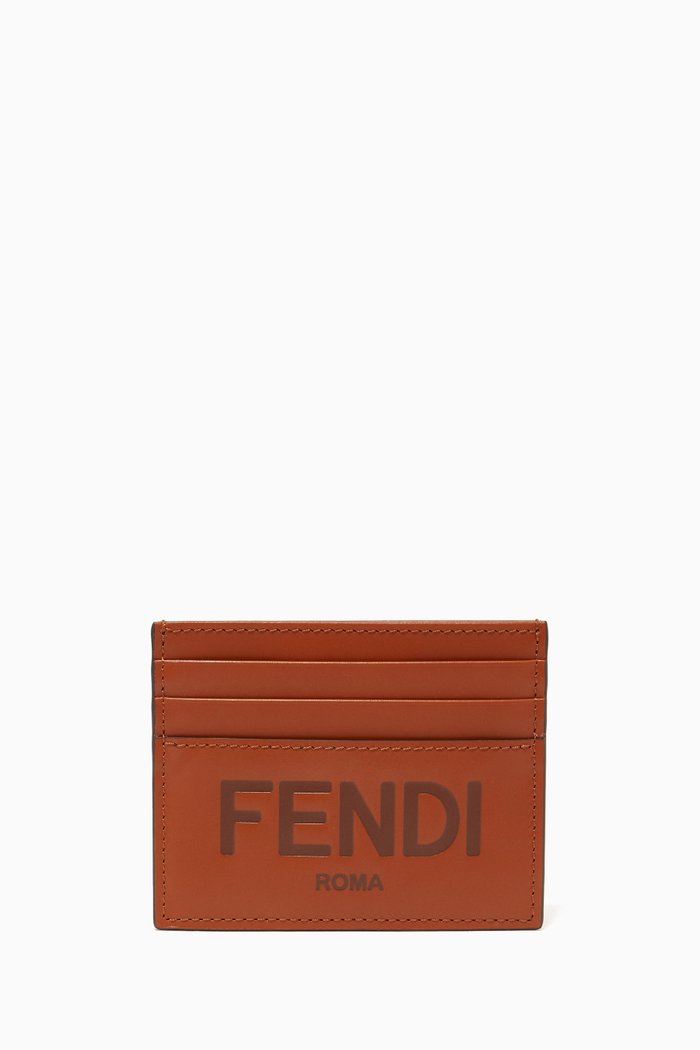 

Card Holder in Leather, Brown