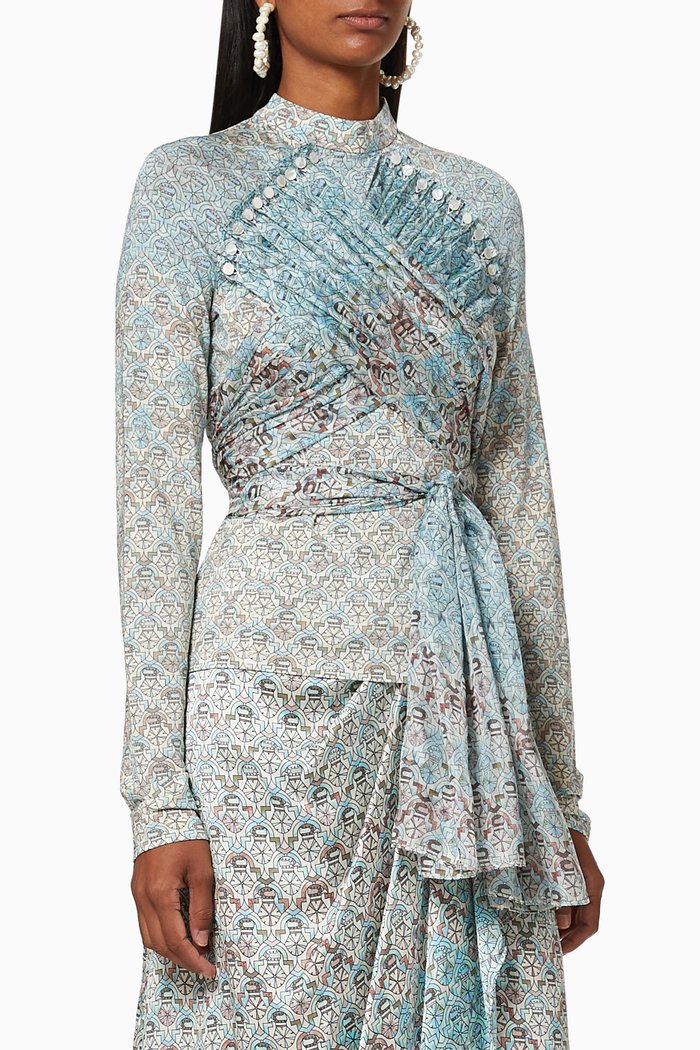 

Falcon Scarf Top, Multicolour