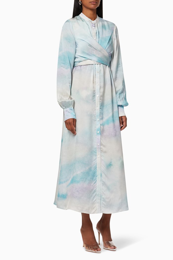 

Printed Shirt Dress, Multicolour