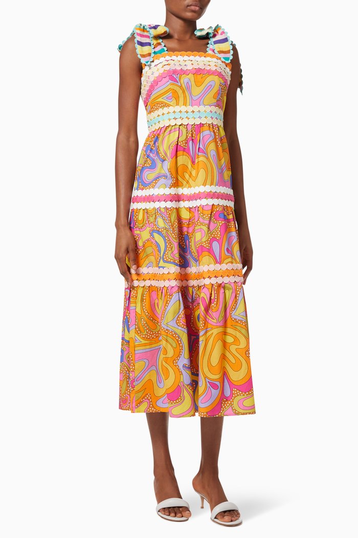 

Magnolia Maxi Dress, Multicolour