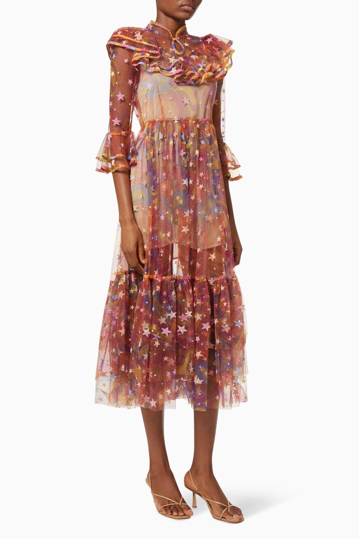 

Aster Tulle Dress, Pink