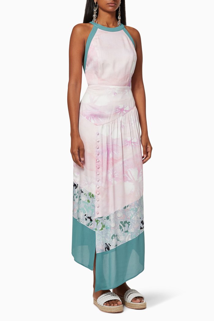 

Aquarella Halter Dress, Multicolour