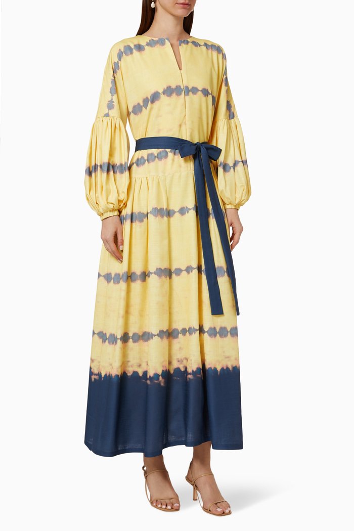 

Tie Dye Printed Dress, Multicolour