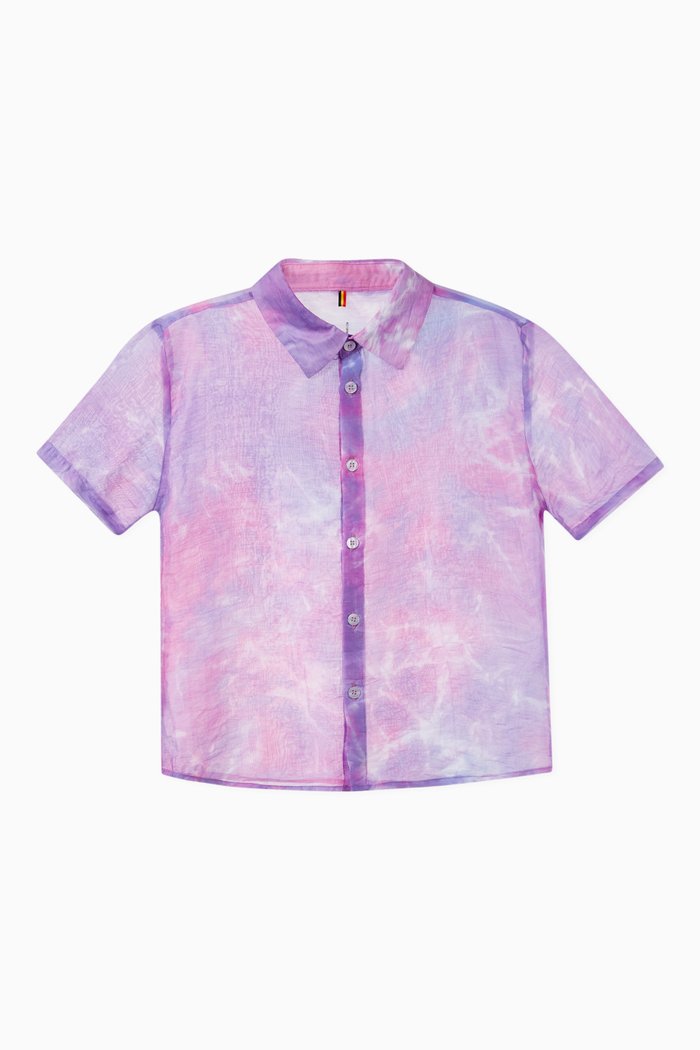 

Tie-Dye Shirt, Purple