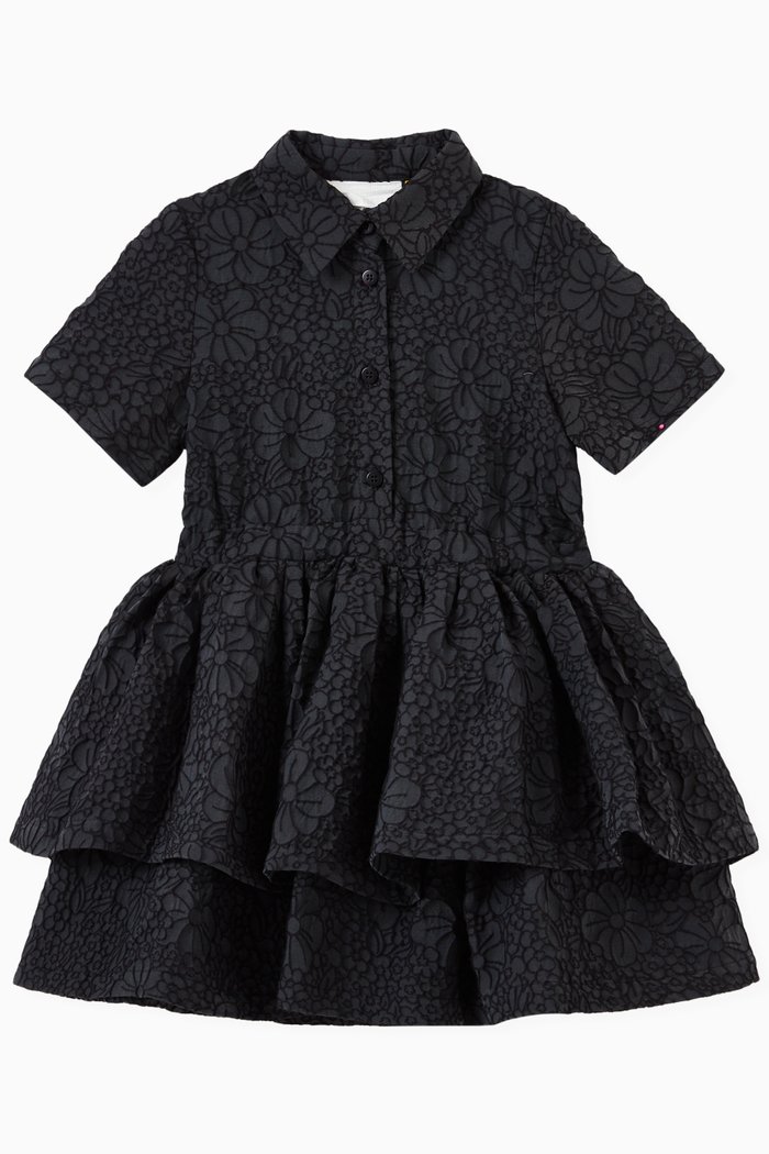 

Poppy Life Metallic Dress, Black
