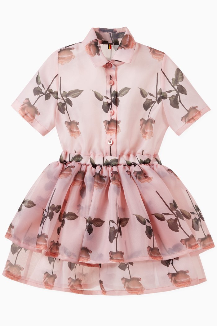 

Organza Rose Dress, Pink