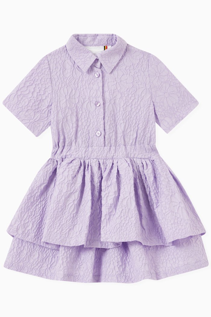 

Poppy Life Metallic Dress, Purple