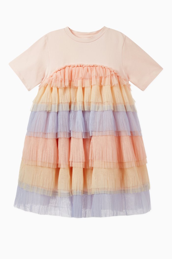 

Layered Tulle Dress, Multicolour