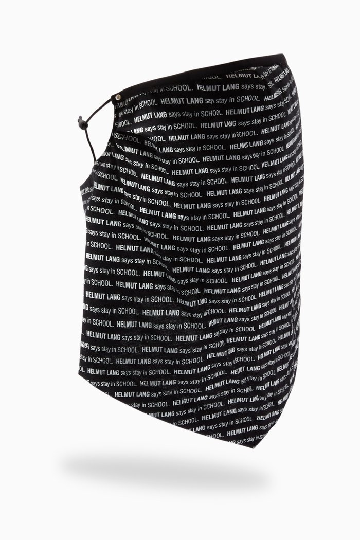 

School Face Mask in Cotton, Black