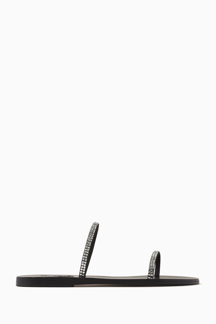 

Saita Sandals in Leather, Black