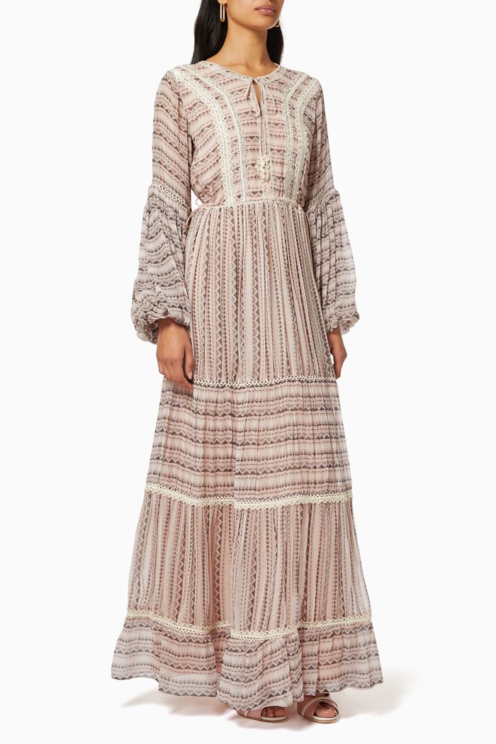 

Navajo Tiered Dress, Multicolour