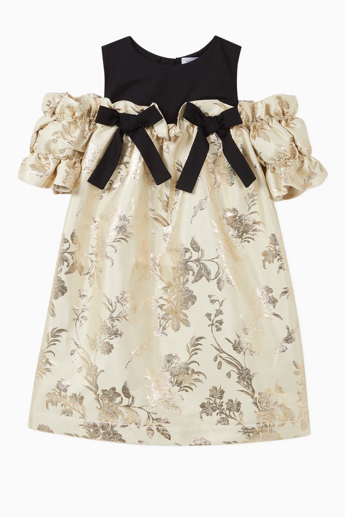 

Holly Jacquard Dress, Neutral