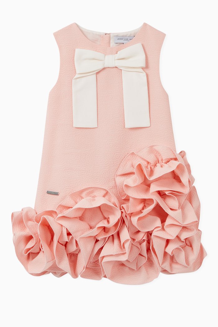 

Avantgarde Ruffled Dress, Pink