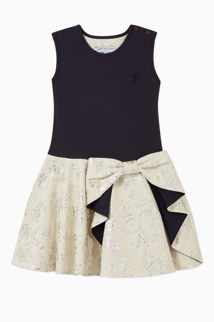 

Pretty Jacquard Dress, Blue