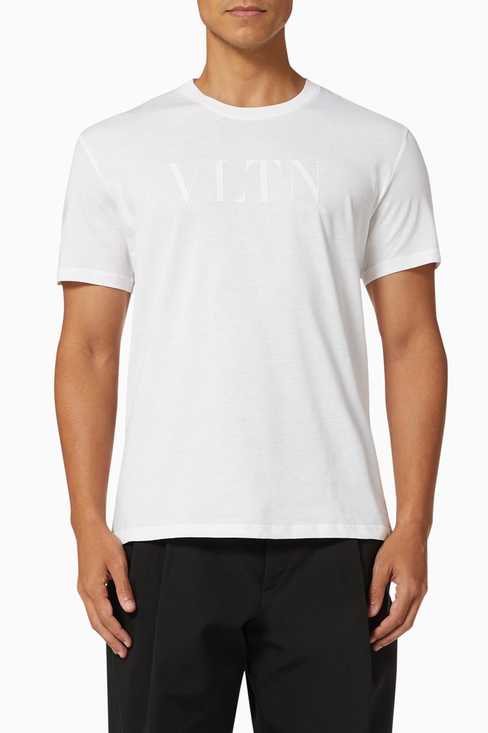 

VLTN T-shirt in Cotton, White