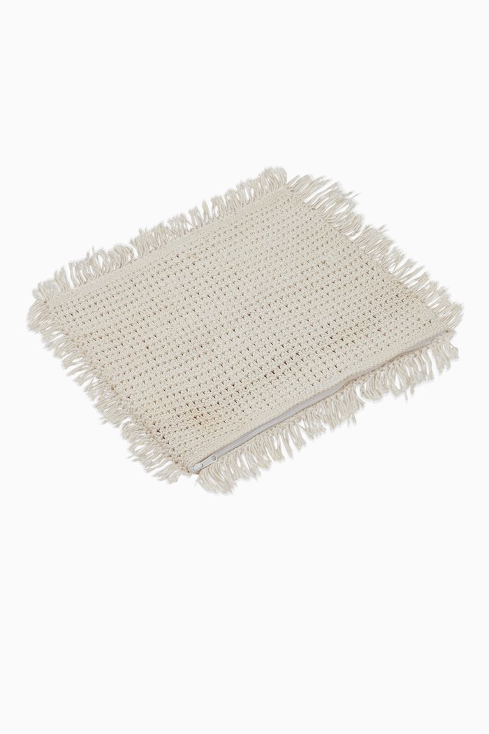 

Handmade Pillowcase, 45 x 45, White
