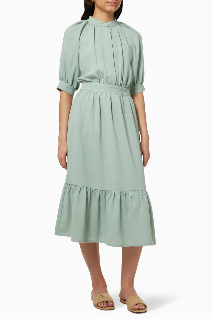 

Ella Midi Dress, Green
