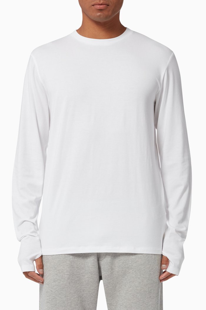 

Stirup Cuff Jersey T-shirt, White