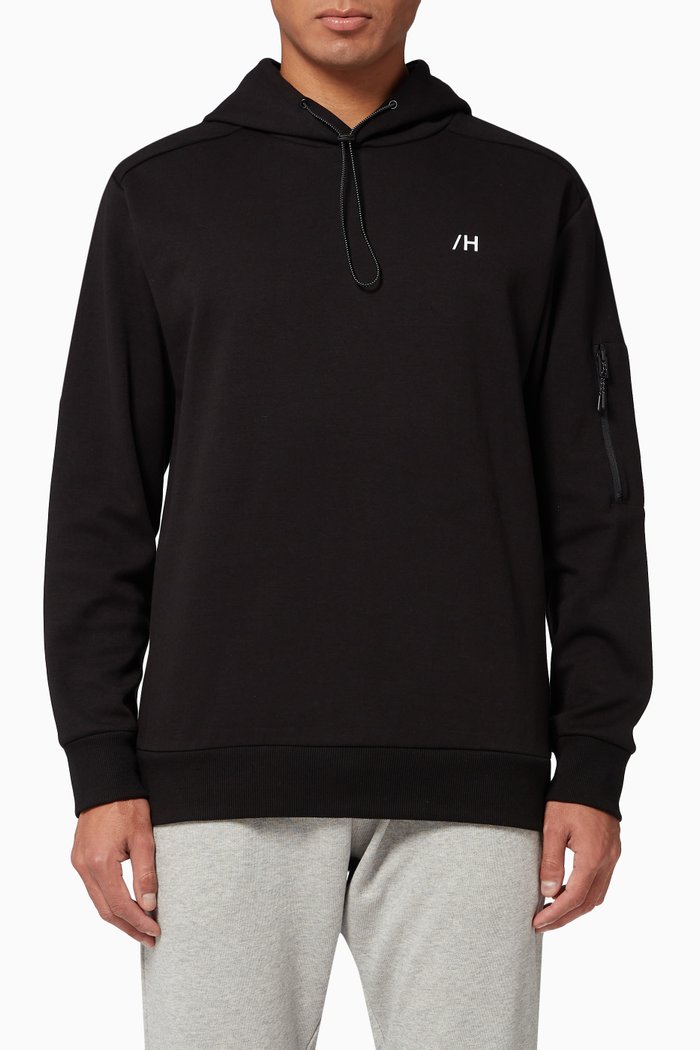 

Logo Sweatshirt Hoodie, Black