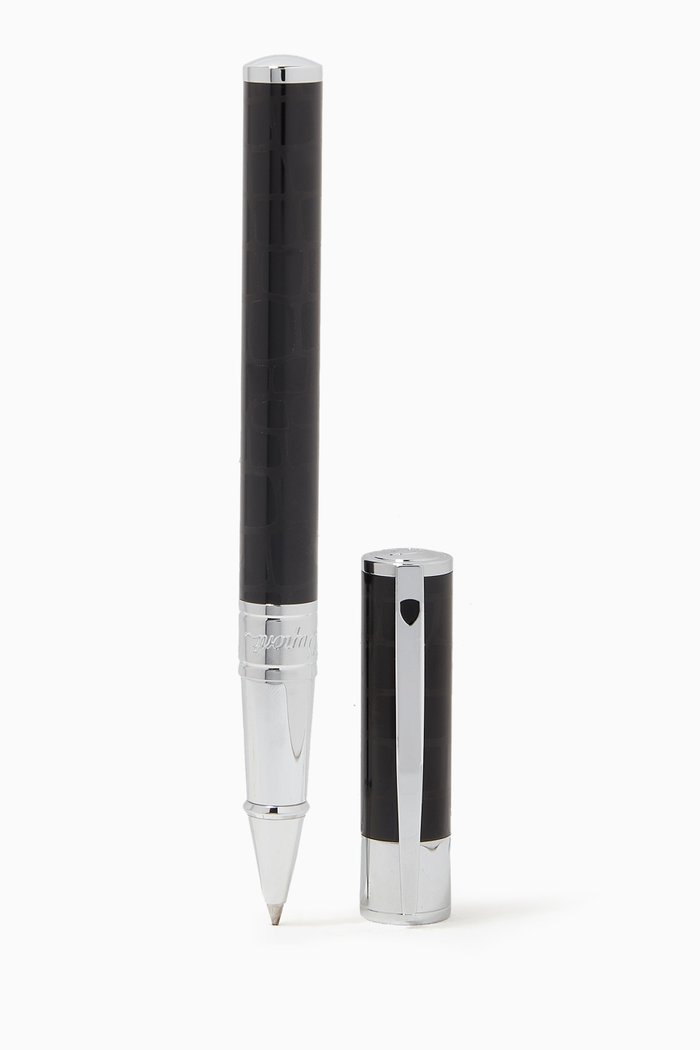 

D-Initial Rollerball Pen, Black