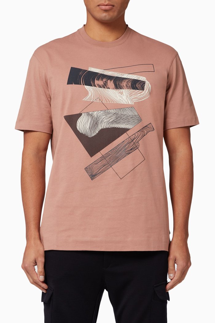 

#UseTheExisting Cotton Oversized T-shirt, Pink