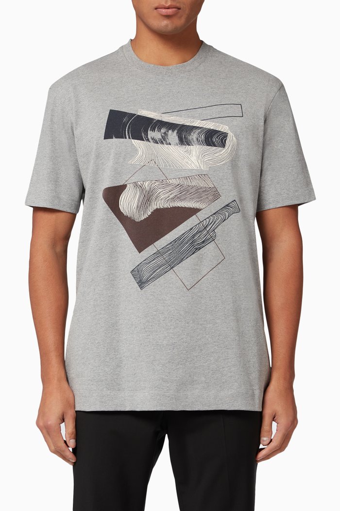 

#UseTheExisting Cotton Oversized T-shirt, Grey