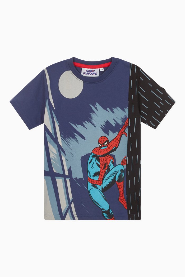 

Spiderman Wall Crawler Jersey T-Shirt, Multicolour
