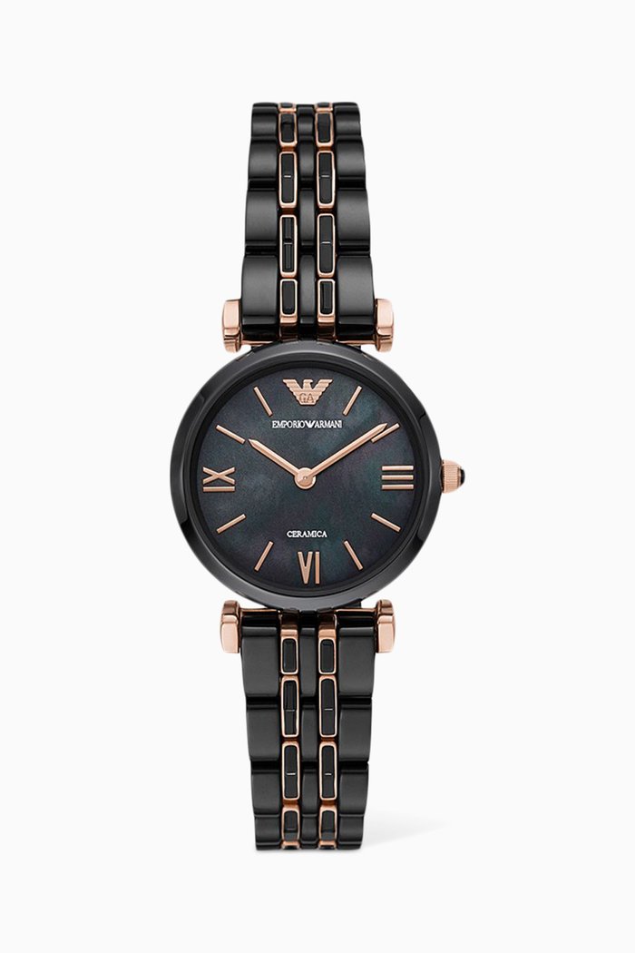 

Gianni Quartz Watch, Black