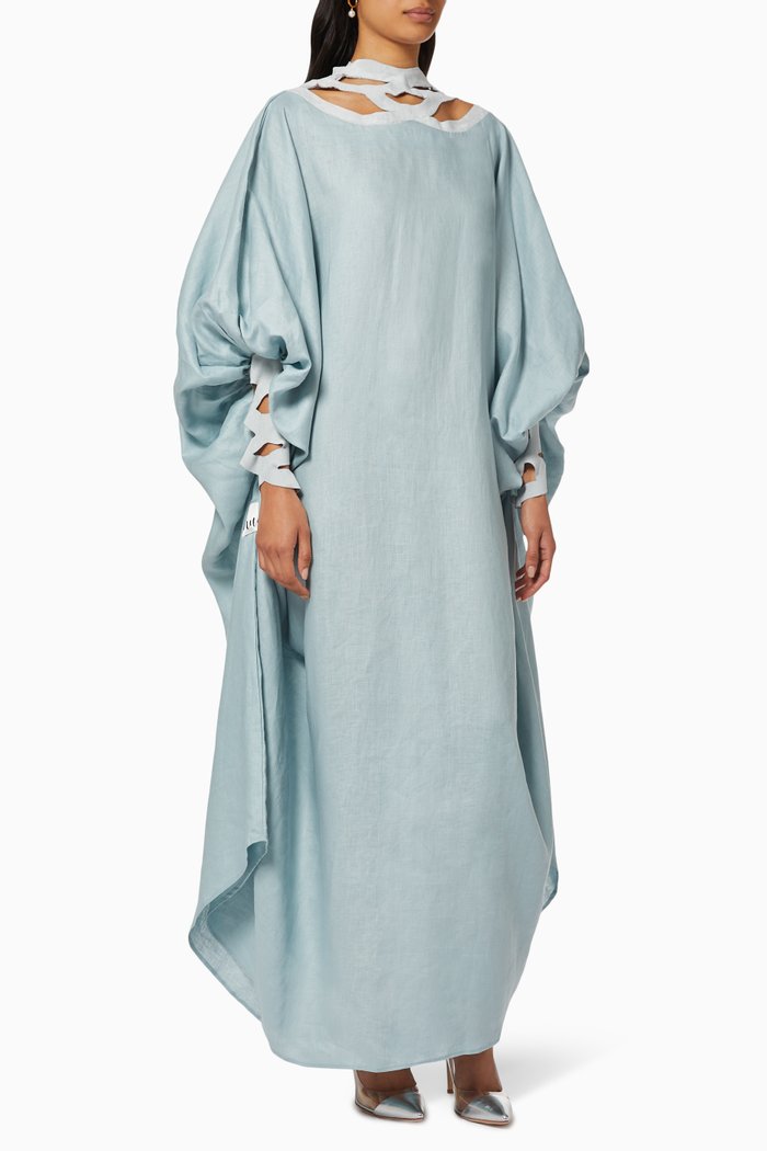 

Cut-Out Kaftan, Blue