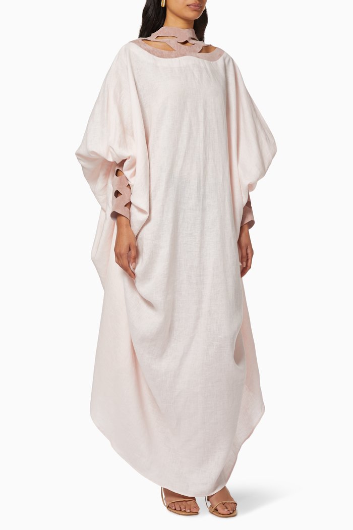 

Cut-Out Kaftan, Pink