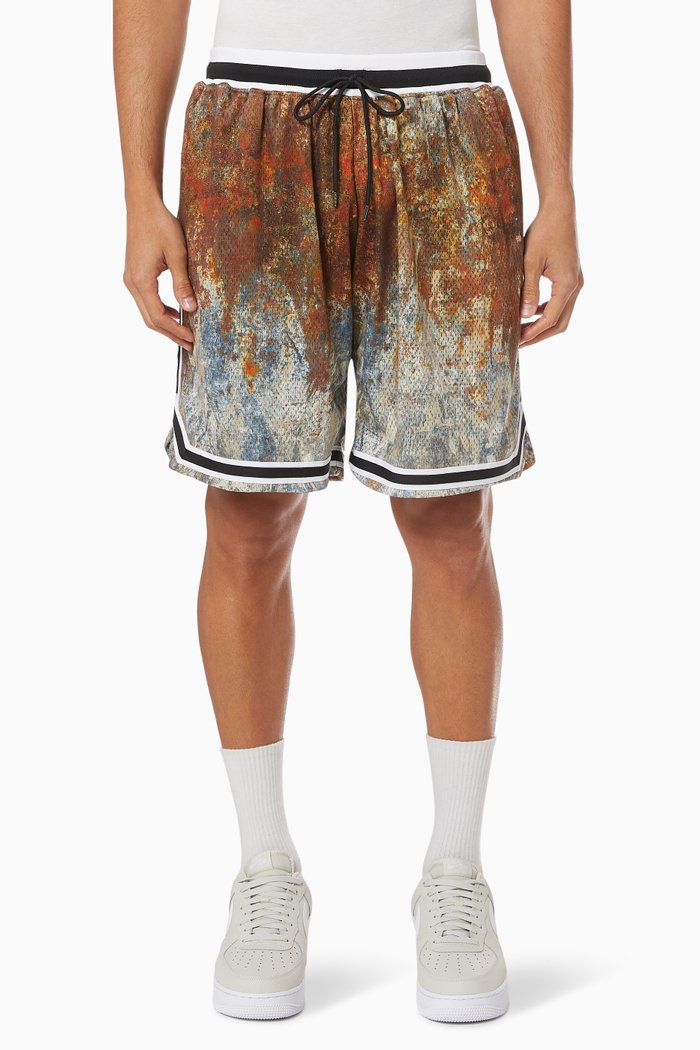 

Game Shorts in Mesh, Multicolour
