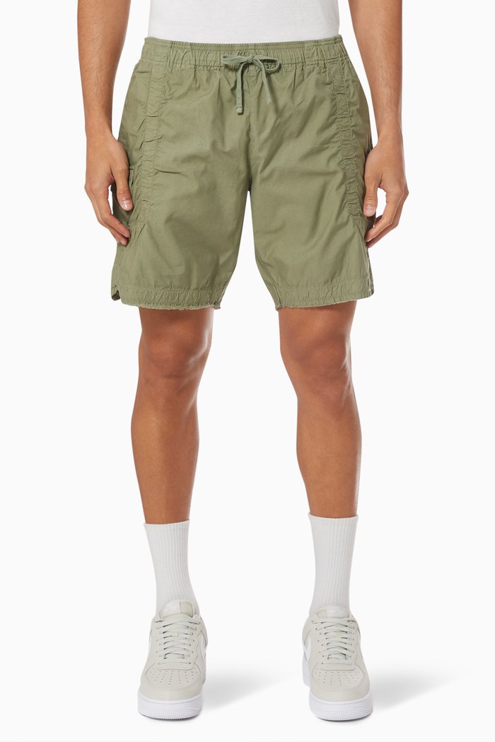 

Frame Shorts in Cotton Poplin, Neutral