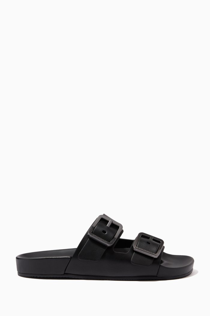 

Mallorca Sandals in Leather, Black