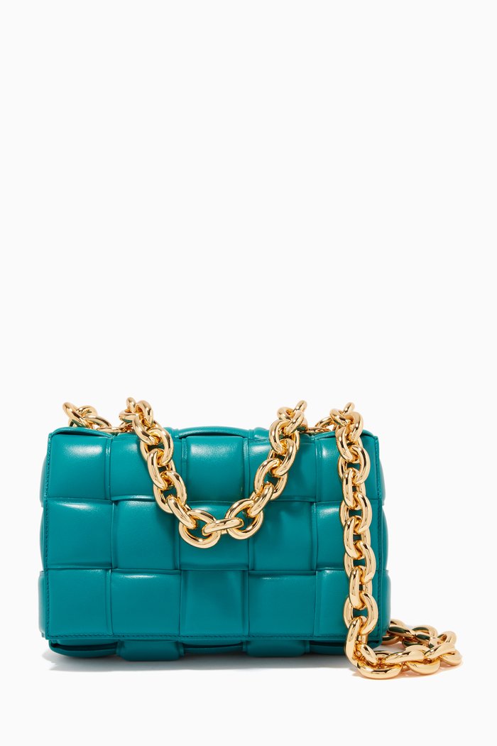 

The Chain Cassette in Nappa, Blue