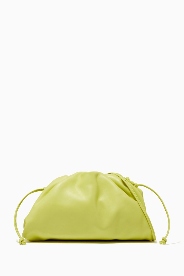

The Mini Pouch in Nappa Calfskin, Green