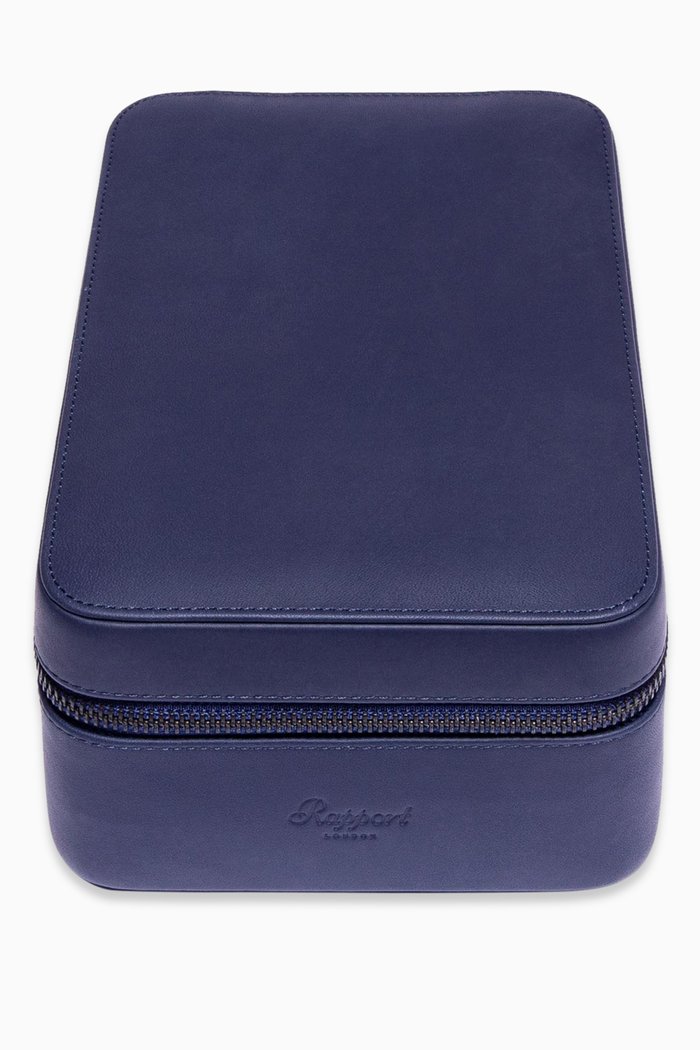 

Hyde Park Four Watch Case in Leather, Grey
