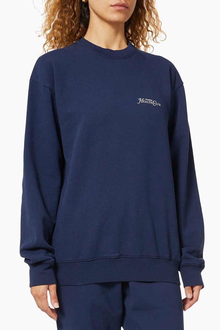 

Rizzoli Cotton Crewneck Sweatshirt, Blue